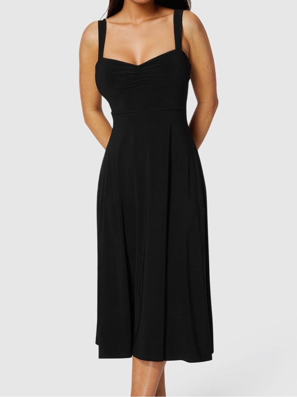 NEW Bebe Sweetheart Fit and Flare
Midi Dress